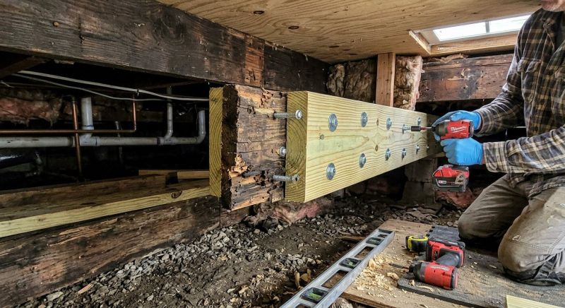 Subfloor Joist Replacement in Wilmington, NC